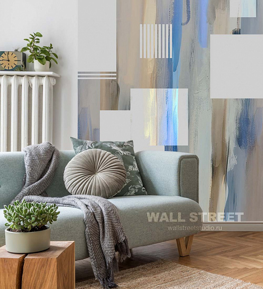 Фотообои в интерьере артикул Element 15, ELEMENT, Wall street Фотообои в интерьере артикул Element 15, ELEMENT, Wall street