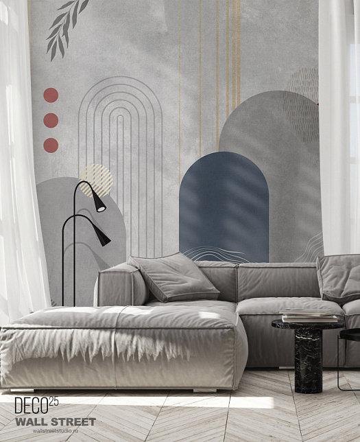 Фотообои в интерьере артикул DECO 25 15, DECO 25, Wall street