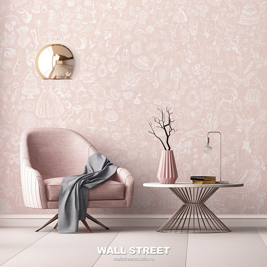 Фотообои в интерьере артикул Postmodern 3, ПОСТМОДЕРН / POSTMODERN, Wall street